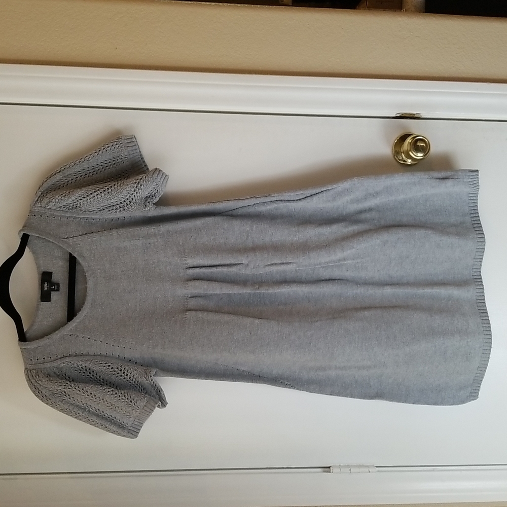 Mossimo Gray Sweaterdress. Size Large.